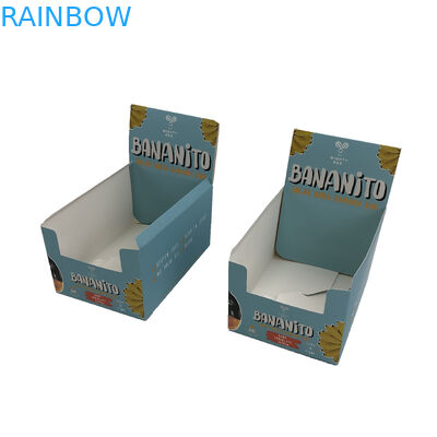 キャンデーCookied Sparyのための350g厚さの白いボール紙と紫外線マットの注文のフィルムは表示紙箱の包装をびん詰めにする