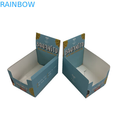 キャンデーCookied Sparyのための350g厚さの白いボール紙と紫外線マットの注文のフィルムは表示紙箱の包装をびん詰めにする