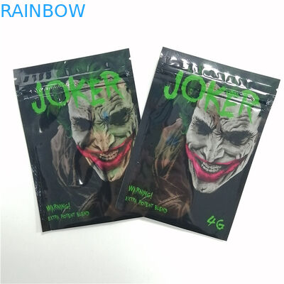 Cmyk 100micronsの草の香の包装袋4g