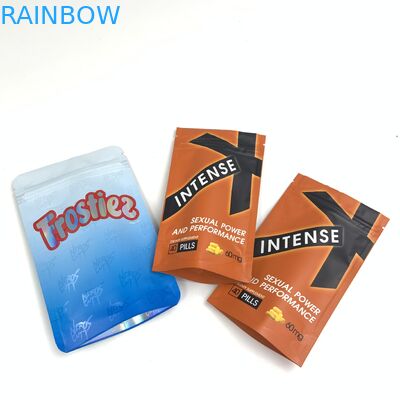 アルミニウム磨き粉のベビーフードの袋の包装のためのジッパーが付いている注文のResealable立場の袋