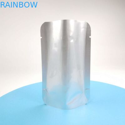 注文のResealableヒート シールのAL材料はジッパーのDoypackのシーラーのアルミ ホイル袋アルコール液体袋の上の立場を袋に入れない