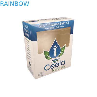 安く化粧品のサンプル宝石類のネックレスのTranspartentの窓の安い紙箱が付いている包装の技術の紙箱のために注文