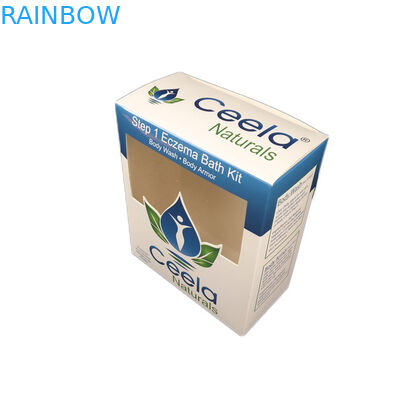 安く化粧品のサンプル宝石類のネックレスのTranspartentの窓の安い紙箱が付いている包装の技術の紙箱のために注文