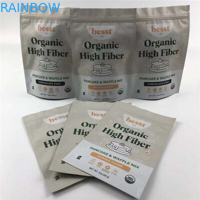 乾燥したフルーツのための窓Doypackが付いているジッパーの袋を立てなさい