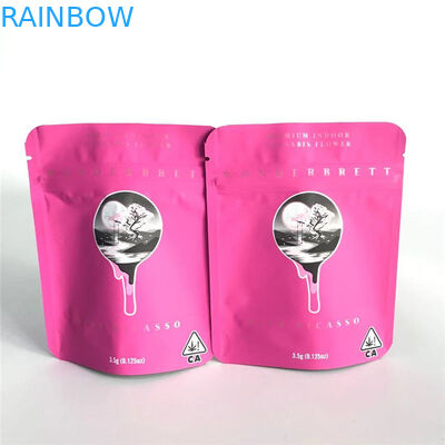 習慣は標準的な粘着性の包装を袋に入れる袋の上の柔らかいタッチの立場を受け入れた