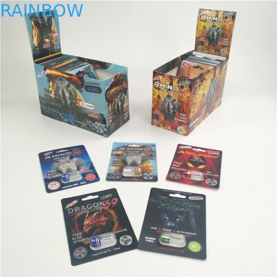 カプセルのサイ7 3D 50000 200mic 3DのまめカードCMYK