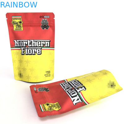 粘着性のマイラーのPE CMYK 180micの草の立場袋のオフセット印刷