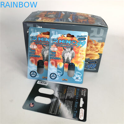 サイ99の男性の強化の丸薬のための500k倍の穴3Dのサイ カード