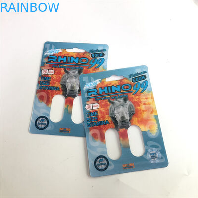 サイ99の男性の強化の丸薬のための500k倍の穴3Dのサイ カード