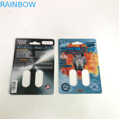 サイ99の男性の強化の丸薬のための500k倍の穴3Dのサイ カード