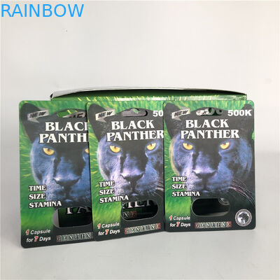 12mmの帽子の男性の強化3dレンズ カード500K丸薬