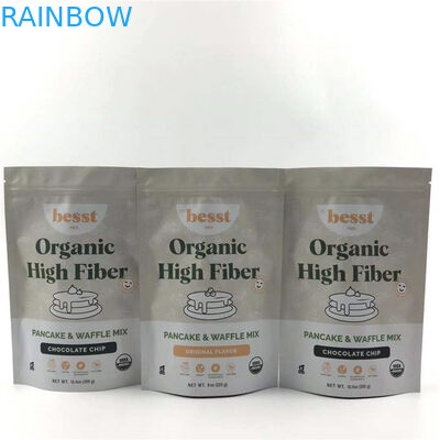 軽食の包装のための乾燥したフルーツのアルミ ホイルの袋のための袋の上のデジタル印刷の立場