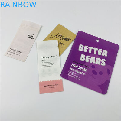 VMPET MOPP 100mirconのアルミ ホイルのマイラー ジップ ロック式袋