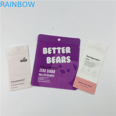 VMPET MOPP 100mirconのアルミ ホイルのマイラー ジップ ロック式袋