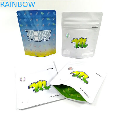 食糧印刷する再使用可能なデジタルはアルミニウム ジッパーが粘着性のクッキーのために注文の臭いの証拠マイラーを袋に入れる袋に入れるDoypackをポリ袋