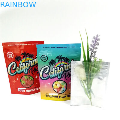 食糧印刷する再使用可能なデジタルはアルミニウム ジッパーが粘着性のクッキーのために注文の臭いの証拠マイラーを袋に入れる袋に入れるDoypackをポリ袋