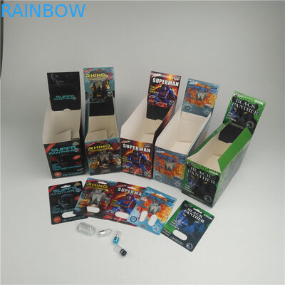 男性の丸薬500K 600kのためのSGS 200mic 3dのまめカード