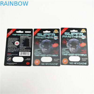 付着力のステッカーが付いている350g Whiteboard 3Dのまめカードを印刷するグラビア印刷