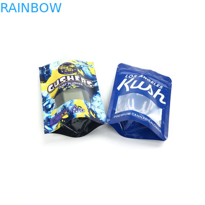 CBD 3.5gの柔らかいタッチのクッキー袋の臭いはマイラーChildproofホイルの袋の包装を検査する