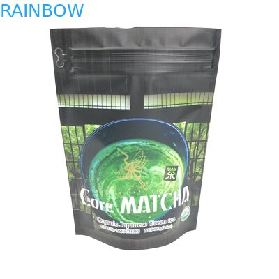 Resealable 120ミクロンMOPPは袋を緑茶のための立てる