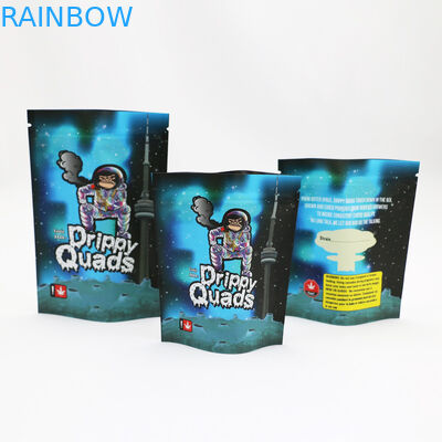 ホイルのジッパーの臭いはCMYKマイラーの雑草の包装袋を検査する