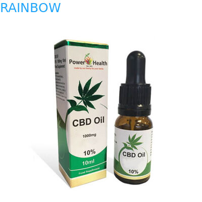 CMYK 200mic 30mlのボール紙の点滴器のびんの紙箱