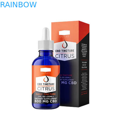 黒いペーパーCMYK 10mlの点滴器のびんの管箱200mic