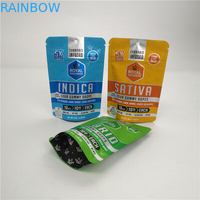 Moq 3.5g 7g VMPET Alunminumホイルのマイラー低い袋100micron