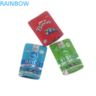 花の麻7g 3.5gのアルミ ホイルのインド大麻袋