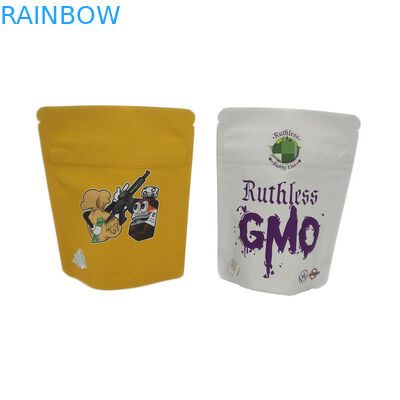 花の麻7g 3.5gのアルミ ホイルのインド大麻袋