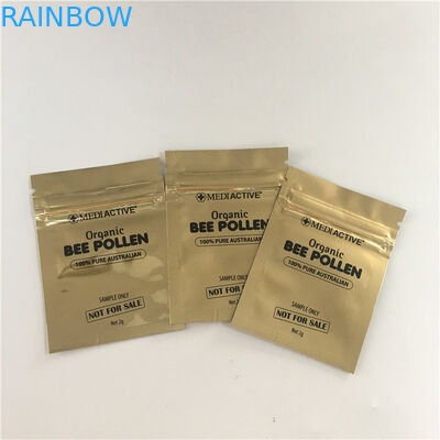 Resealable Edibles CBD Gummiesのジップ ロック式の袋のヒート シール