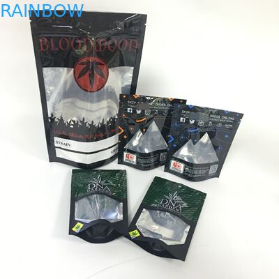 CMYK 120micronの粘着性再使用可能なアルミ ホイルの袋Cbdを粉にしなさい