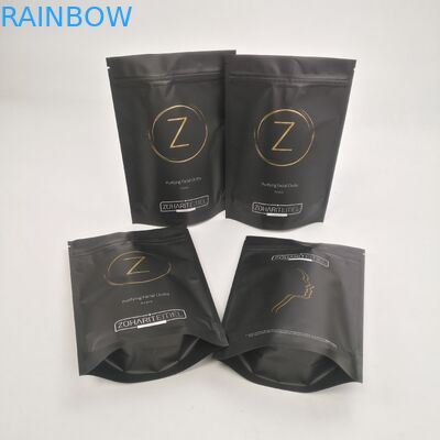 MOPP VMPET SGSのジッパーは顔の清潔になる布のための袋を立てる