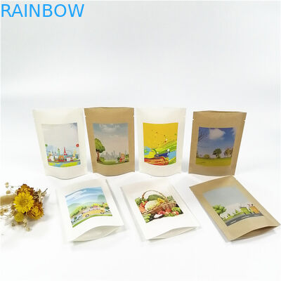 MOPP VMPET生物分解性のクラフト紙袋100mircon