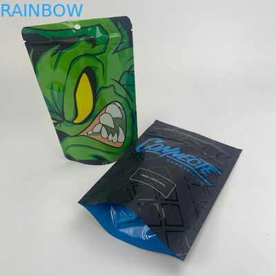 180micron VMPET LLDPEのプラスチック ジップ ロック式の食糧袋