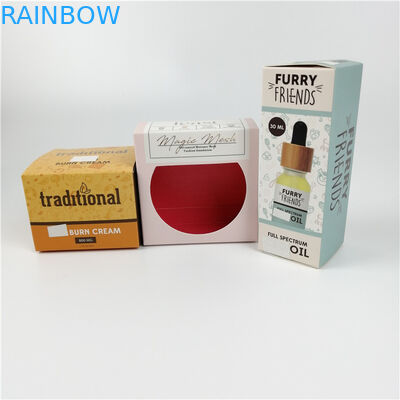 熱い押すボール紙のクッキーの習慣は私用ロゴの紙箱を印刷した