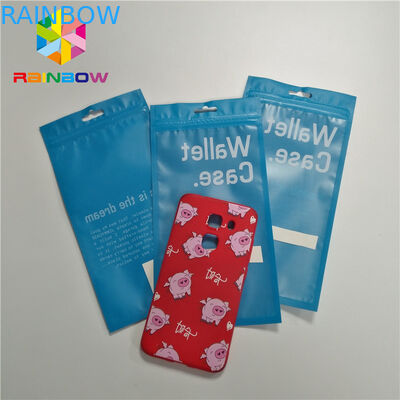 電話箱カバーのためのジップ ロック式の明確なマット3の側面のシールの平らな袋は/パッキングをケーブルで通信する