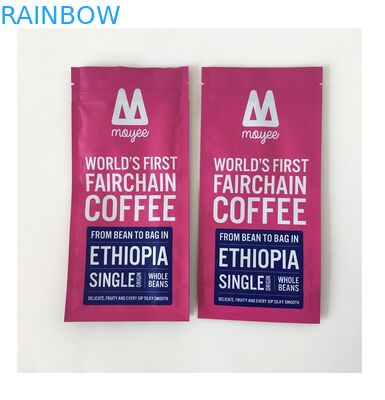 ジッパーのコーヒー豆のヒート シールの側面のガセットが付いている包装の臭いの証拠