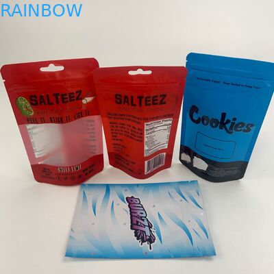 CBDオイルのゆとりの窓マイラーはプラスチック包装袋の子供の証拠を失敗させる