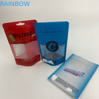 CBDオイルのゆとりの窓マイラーはプラスチック包装袋の子供の証拠を失敗させる