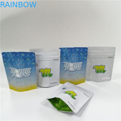 砂糖のジッパー ロック マイラーはポリ袋を紫外線印刷を検査するために臭いがする立てる