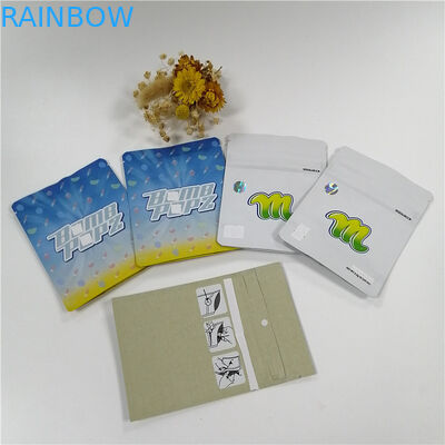 ヒート シールされる草の香の再使用可能なZiplockは1グラム3.5g 7gを袋に入れる