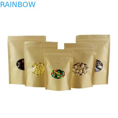 食糧貯蔵のシーリング クラフトのZiplockは袋の注文のロゴを立てる