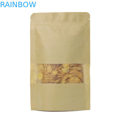 食糧貯蔵のシーリング クラフトのZiplockは袋の注文のロゴを立てる