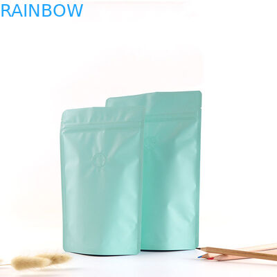 無光沢の終わりのアルミ ホイルのジッパーの印刷するグラビア印刷は弁によってコーヒー バッグ