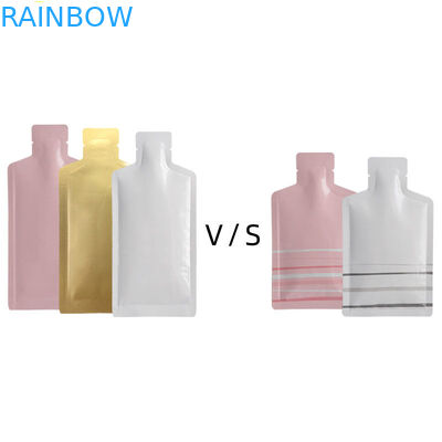 5ml化粧品のサンプル3側面のシールの平らな袋のプラスチック生物分解性