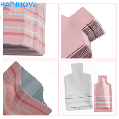 5ml化粧品のサンプル3側面のシールの平らな袋のプラスチック生物分解性