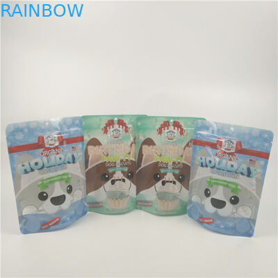 有機性ドッグ ビスケットのペット フードの袋のグラビア印刷は薄板になったプリント用フィルムを