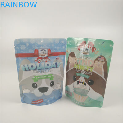 有機性ドッグ ビスケットのペット フードの袋のグラビア印刷は薄板になったプリント用フィルムを