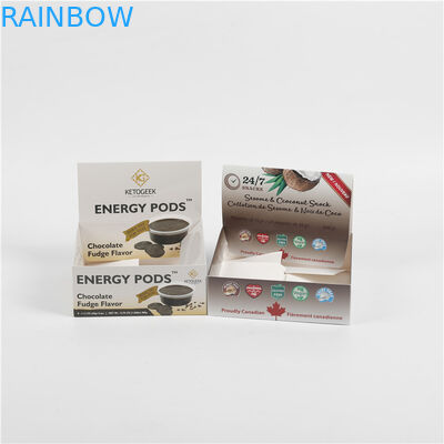 軽食のクッキー50gの無光沢の表示紙箱折り畳み式のConvient